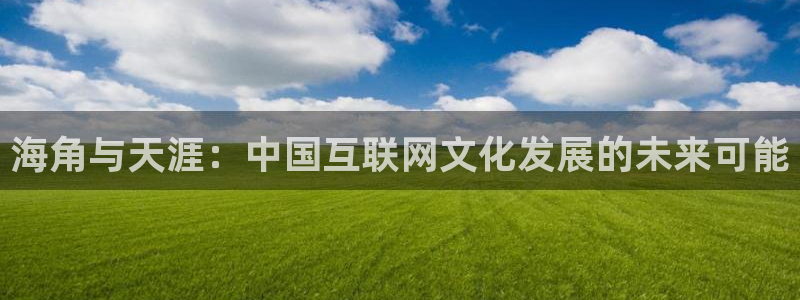 海角社区邮箱：海角与天涯：中国互联网文化发展的未来可能