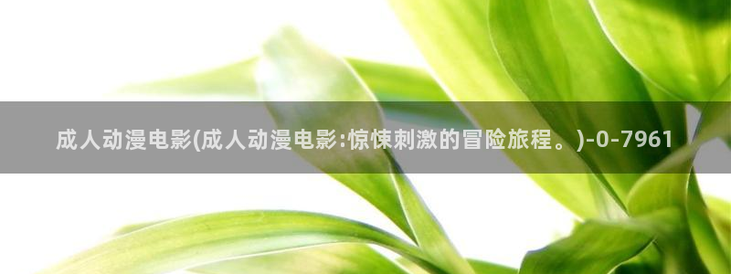 日本成人动漫